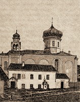 Благовещенская церковь в Витебске. XII в., 1759 г. Гравюра. Ок. 1890 г.