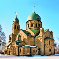 Церковь в честь Покрова Пресв. Богородицы в Пархомовке. 1903–1907 гг. Фотография. 2013 г. Фото: А. В. Слёзкин