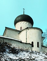 Спасо-Преображенский собор. Между 1138 и 1156 гг. Вид с юго-востока. Фотография. 2018 г. Фото: В. Е. Сусленков