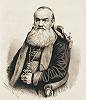 Прокопий (Ивачкович), еп. Арадский (впосл. патриарх Сербский). Гравюра. 1866 г.