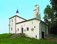 Церковь свт. Николая Чудотворца на Труворовом городище. XVII в. Фотография. 2014 г. Фото: З. А. Зверева