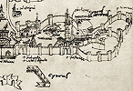 Стены «города Льва». Рис. А. Строцци 1474 г. по оригиналу 1450 г.