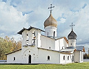 Церковь Св. Троицы в с. Доможирка Гдовского р-на. 60-е — 70-е гг. XVI в. Фотография. 2019 г. Фото: иерей Дмитрий Понома-рёв