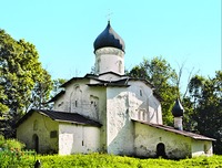 Церковь Успения Пресв. Богородицы в погосте Мелётово. 1461–1462 гг. Фотография. 2018 г.