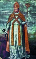 Прп. Прокопий Сазавский. Икона. Сер. XVIII в. (ц. прп. Прокопия Сазавского монастыря)