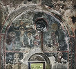 Роспись зап. стены ц. вмц. Марины. XIII–XIV вв. Фото: Нели Чакветадзе