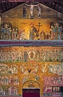 Страшный Суд. Мозаика на зап. стене. Кон. XI — нач. XII в.
