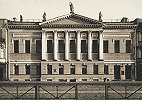 Англиканская церковь Иисуса Христа. 1814–1816, 1877–1878 гг. Архитекторы Дж. А. Кваренги, Ф. К. Болтенгаген. Фотография. Нач. XX в.