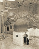 Киворий над гробницей прп. Саввы Освященного. Фотография Ф. А. Бонфий. 1867–1878 гг. (Рейксмусеум, Амстердам)