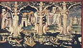 Фрагмент мозаичного декора купола. Хромолитография 1877 г. по акварели 1538–1540 гг. Франческо ди Олланды