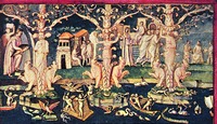 Фрагмент мозаичного декора купола. Хромолитография 1877 г. по акварели 1538–1540 гг. Франческо ди Олланды