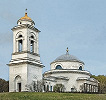 Троицкая ц. в с. Бобылёвка Романовского р-на. 1831–1836 гг. Архит. Д. Жилярди. Фотография. 2016 г. Фото: А. В. Слезкин