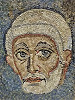 Ап. Петр. Фрагмент мозаики триумфальной арки. Между 440 и 450 гг. (Гроты Ватикана)