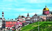 Церковь во имя Иверской иконы Божией Матери в Иверском мон-ре. 1882–1888 гг. Фотография. 10-е гг. XXI в.