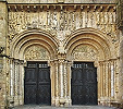 Фасад Ювелиров собора Саньяго-де-Компостела. 1078–1117 гг. Фотография 2010 г. Фото: Amadalvarez / Wikimedia Commons