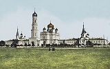 Новодевичий в честь Воскресения Христова монастырь. Фотография. Нач. XX в.