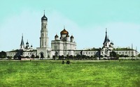 Новодевичий в честь Воскресения Христова монастырь. Фотография. Нач. XX в.