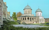 Успенская церковь в Ивангородской крепости. 1507–1509 гг. Зодчий Маркус Грек (?). Фотография. 2020 г. Фото: В. Е. Сусленков