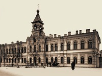 Свято-Владимирская жен. церковно-учительская школа при Воскресенском Новодевичьем мон-ре. Фотография. 1909