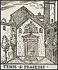 Церковь Санта-Прасседе. 817–824 гг. Гравюра Дж. Франчино. 1588 г.