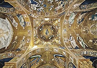 Мозаики купола, тромпов, подпружных арок и рукавов креста. 1146 — ок. 1151 г. Фото: О. С. Овчарова
