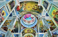 Росписи соборного храма. Худож. В. И. Нестеренко. 2015–2016 гг. Фотография. 2016 г. Фото: С. Власов / Patriarhia.ru