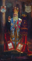 Конон (Арэмеску-Донич), митрополит-примас Румынии. Портрет. Худож. В. Георгиеску. 1918 г. (б-ка Священного Синода РумПЦ, Бухарест) Фото: Patriarhiа Română