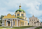 Христорождественский кафедральный собор Рязани. Кон. XIV — нач. XV вв., перестроен в кон. XVI — нач. XVII, 2-й пол. XVIII–XIX вв. Фотография. 2020 г. Фото: В. Е. Сусленков.