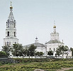 Борисоглебский собор в Рязани. 1685–1687 гг., перестроен в XIX в. Фотография. 1912 г. Фото: С. М. Прокудин-Горский