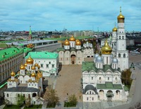 Соборная площадь Московского Кремля. Фотография. 10-е гг. XXI в. Фото: А. И. Нагаев