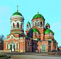 Церковь во имя блгв. кн. Александра Невского в Новочеркасске. 1891–1896 гг. Архит. Н. Е. Анохин. Фотография. 2015 г.