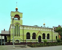 Старообрядческий кафедральный Покровский собор в Ростове-на-Дону. 1913 г. Архит. В. А. Покровский. Фотография. 2015 г.
