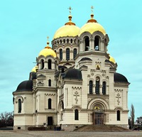 Патриарший Вознесенский войсковой всеказачий собор в Новочеркасске. 1891–1905 гг. Архит. А. А. Ященко. Фотография. 2011 г. Фото: Alexxx1979/Wikimedia Commons