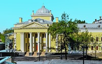 Московская хоральная синагога. 1887–1891 гг. Архитекторы С. С. Эйбушиц, С. К. Родионов, Р. И. Клейн. Фотография. 2017 г. Фото: A. Savin/ Wikimedia Commons