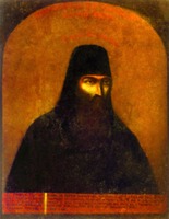 Прп. Руф Печерский. Икона. После 1842 г. Иконописная мастерская Киево-Печерской лавры (Дальние пещеры Киево-Печерской лавры)