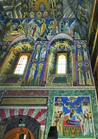 Роспись сев. стены Троицкой ц. Пахомиева Нерехтского Сыпанова мон-ря. 2000–2005 гг. Под рук. А. В. Алёшина. Фото: З. А. Зверева