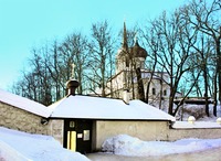 Святогорский в честь Успения Пресв. Богородицы мон-рь. Фотография. 2014 г.