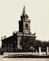 Католический храм во имя св. Анны в Екатеринбурге. 1882–1884 гг. Фотография. Нач. XX в.