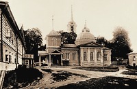 Никольская церковь. 1844 г. Фотография. Ок. 1900 г. Фото: К. А. Фитерг