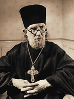 Прот. Георгий Флоровский. Фотография. 50-е гг. XX в. Фото: Facebook / Svots.edu