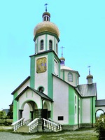 Храм во имя Св. Троицы в с. Ольховцы. 2004 г. Фотография. 10-е гг. XXI в. Фото: Ю. В. Данилец