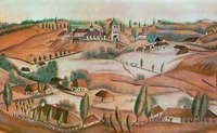 Дерманский монастырь. 1845 г. Худож. О. Ежов