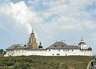 Вид на Свияжский Успенский монастырь с юго-запада. Фотография. 2016 г. Фото: М. А. Маханько