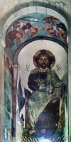 Прославление Христа. Роспись центральной апсиды. XVII в., кон. XIX в. Фото: В. А. Заварицкая.