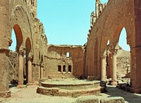 Базилика мучеников Сергия и Вакха в Сергиополе (ныне Русафа). 559 г. Фотография. 2009 г. Фото: Arian Zwegers / Wikimedia Commons