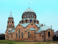Церковь во имя свт. Николая Чудотворца в ст-цы Новоосетинской Моздокского р-на. 1912–1917 гг. Архит. И. В. Рябикин. Фотография. 2012 г. Фото: Д. В. Белецкий
