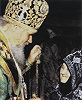 Патриарх Московский и всея Руси Алексий II (Ридигер) и схим. Маргарита (Галактионова). Фотография. 1996 г.