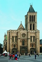 Кафедральный собор Сен-Дени. 1130–1144 гг. Фотография. 2017 г. Фото: В. А. Заварицкая