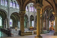 Интерьер собора Сен-Дени. Фотография. 2010 г. Фото: В. А. Заварицкая