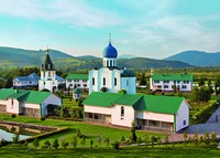 Свалявский Кирилло-Мефодиевский монастырь. Фотография. 10-е гг. XXI в.